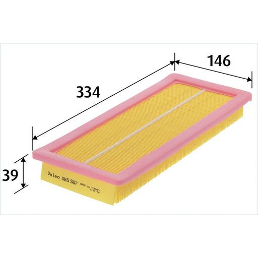Valeo Engine Air Filter 585567