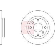 Apec 2 x Solid Rear Brake Discs DSK2974