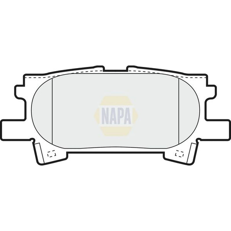 NAPA Rear Brake Pad Set NBP1737