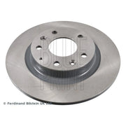 Blue Print 2 x Solid Rear Brake Discs ADM543132