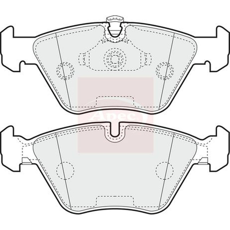 Apec Front Brake Pad Set PAD1065