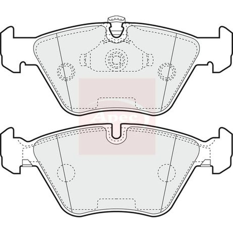 Apec Front Brake Pad Set PAD1065
