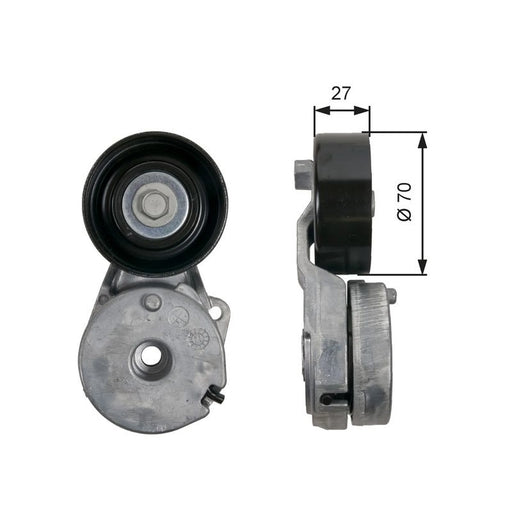 Gates Auxiliary Belt Tensioner T39162