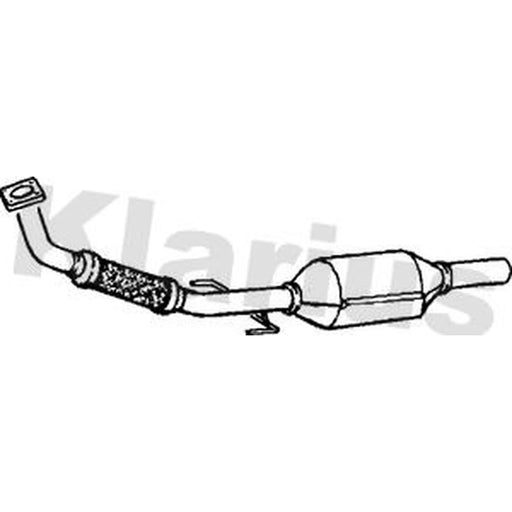 Klarius Catalyst Type Approved With Pipe Front 321241