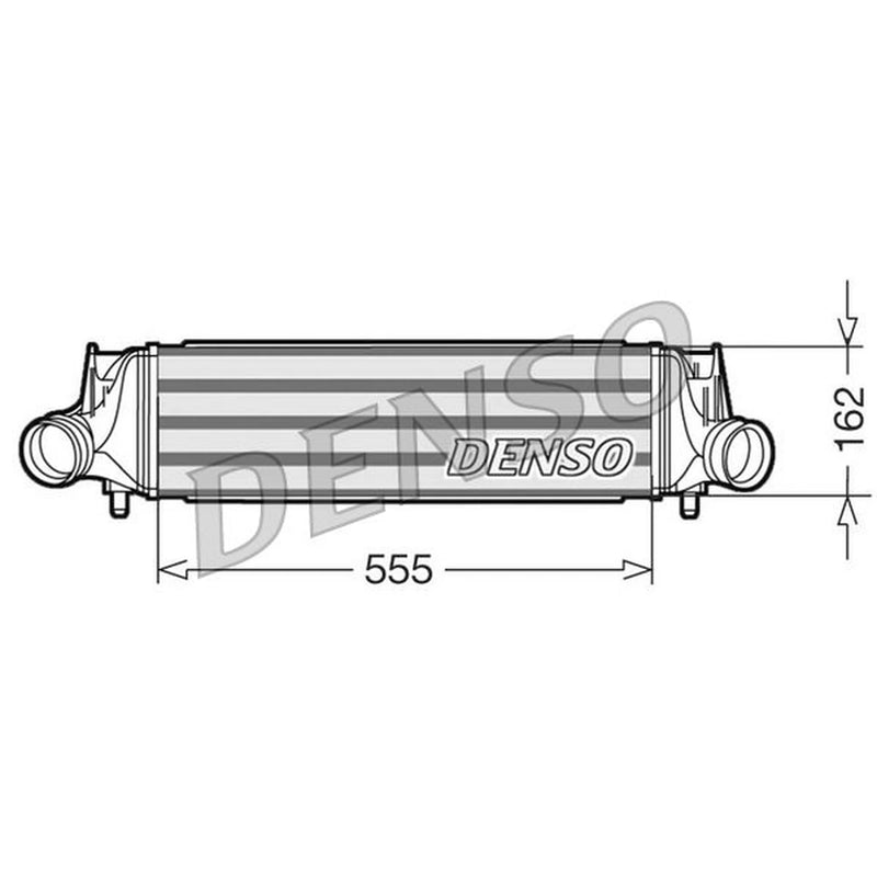 Denso Intercooler (Charge Air Cooler) DIT02035