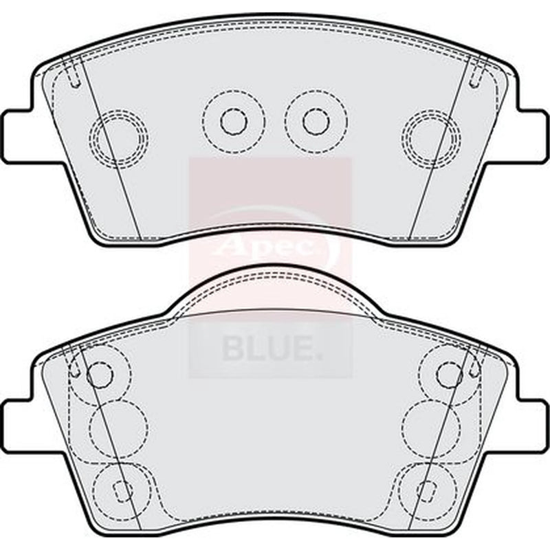 Apec Front Brake Pad Set PD4039