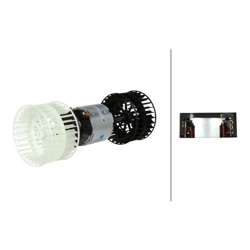 Hella Heater Blower Fan 8EW 366 400-191