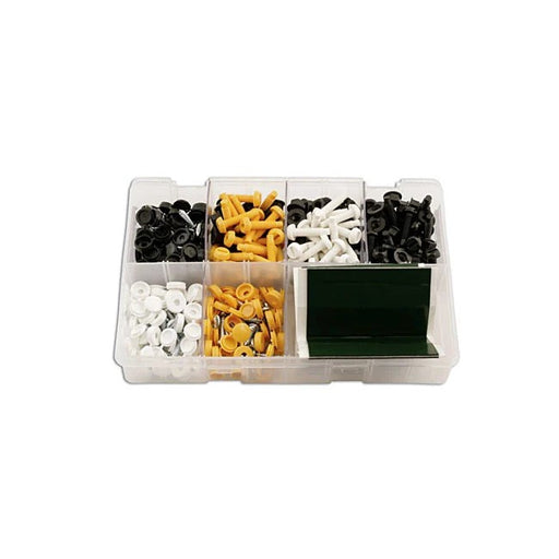 Connect Number Plate Fixings & Pads Assortment 320pc - CPL
