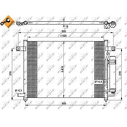 NRF Air Conditioning Condenser 35767