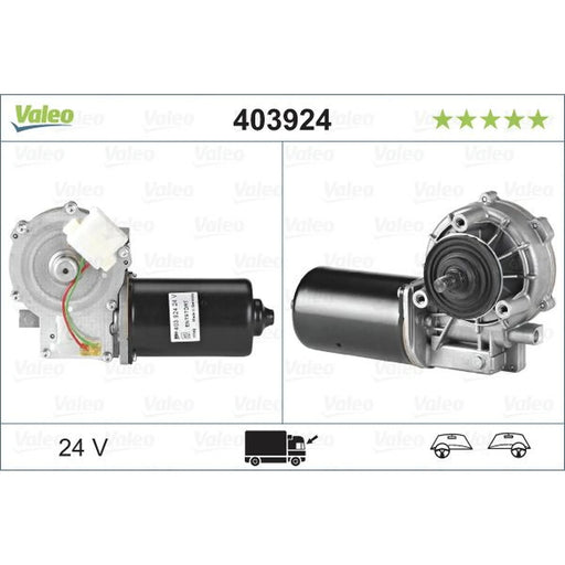Valeo Front/Rear Wiper Motor Front 403924