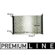 Mahle Engine Radiator CR 1354 000P