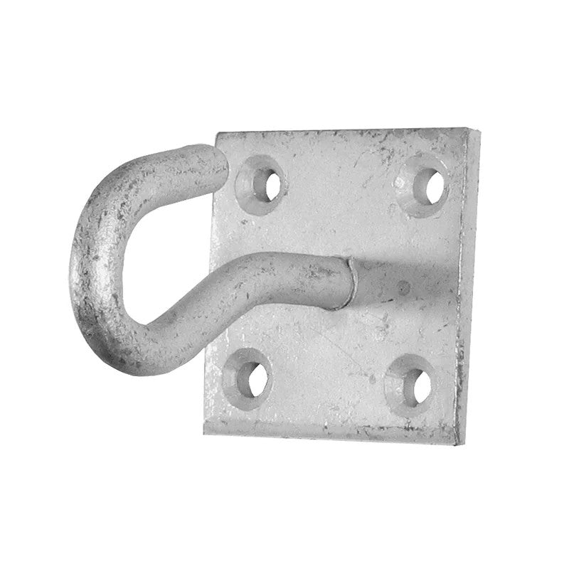 Faithfull Hook On Plate - Galvanised - FAICHGHOOK