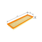 Bosch Engine Air Filter F 026 400 478