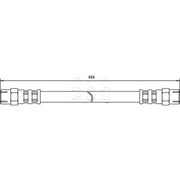 Apec Brake Hydraulic Hose Line Front HOS3096