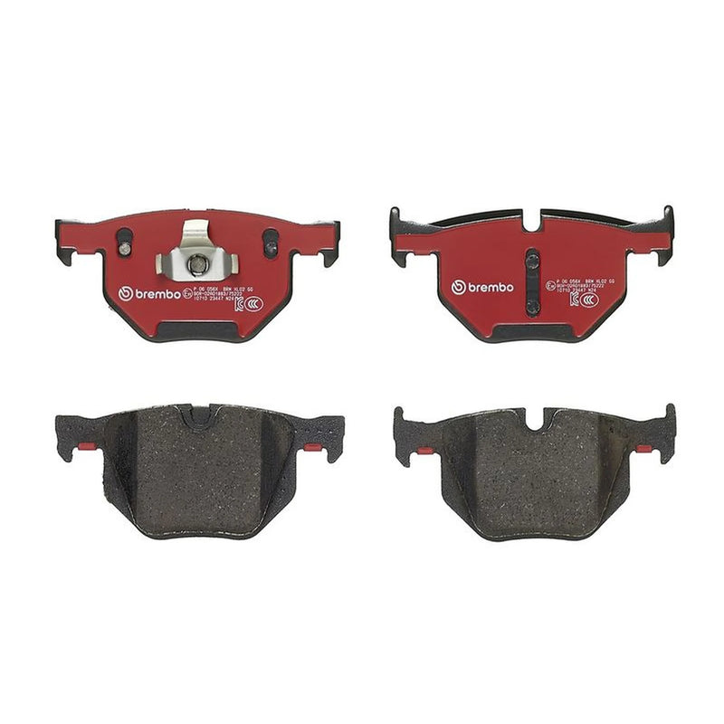 Brembo 4 x Rear Brake Pad Set P06056X
