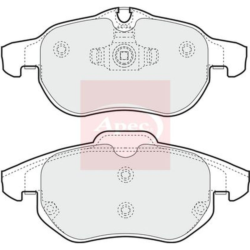 Apec Front Brake Pad Set PAD1248
