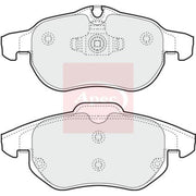 Apec Front Brake Pad Set PAD1248