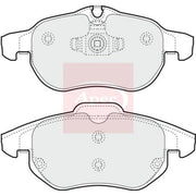 Apec Front Brake Pad Set PAD1248