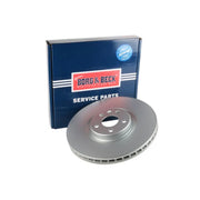 Borg & Beck 2 x Vented Front Brake Discs BBD6165S