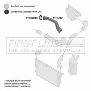 First Line Intercooler Turbo Charge Air Hose FTH1392