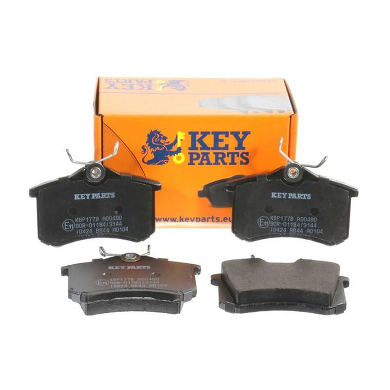 Key Parts Rear Brake Pad Set KBP1778