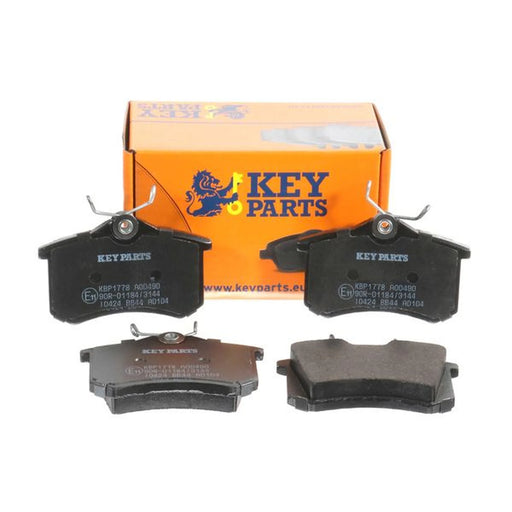 Key Parts Rear Brake Pad Set KBP1778