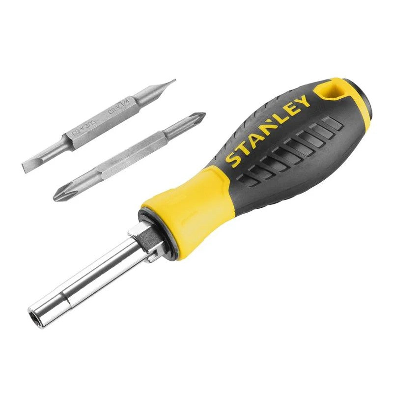 STANLEY® Hand Tools 6-Way Screwdriver Carded - 0-68-012
