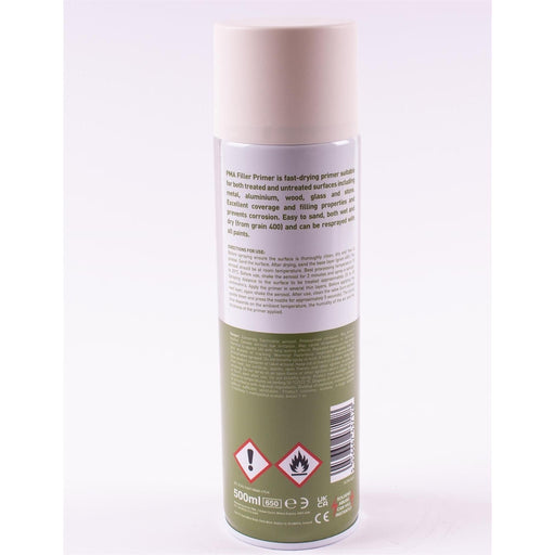 3x Autotek Yellow Filler Primer 500ML High Covering Spray Paint Professional Autotek  - Town Parts