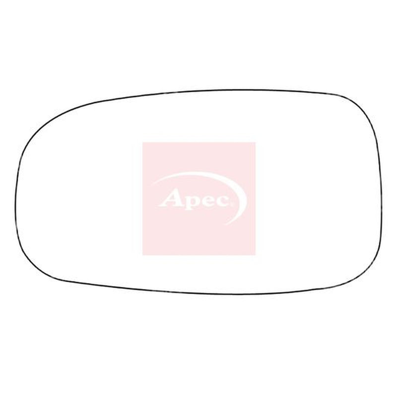 Apec Exterior Wing Mirror Glass Left AMS2621
