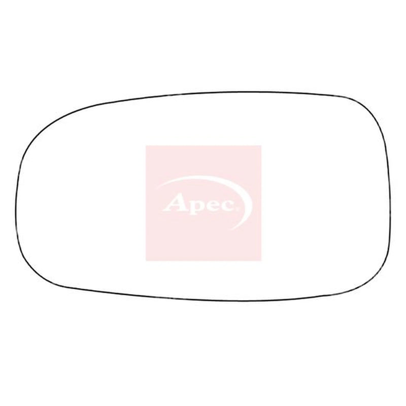 Apec Exterior Wing Mirror Glass Left AMS2621