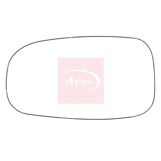 Apec Exterior Wing Mirror Glass Left AMS2621