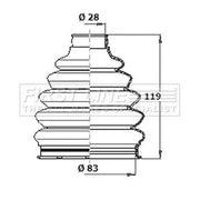 First Line Drive Shaft Bellow Kit Front Right Thermoplast FCB6084