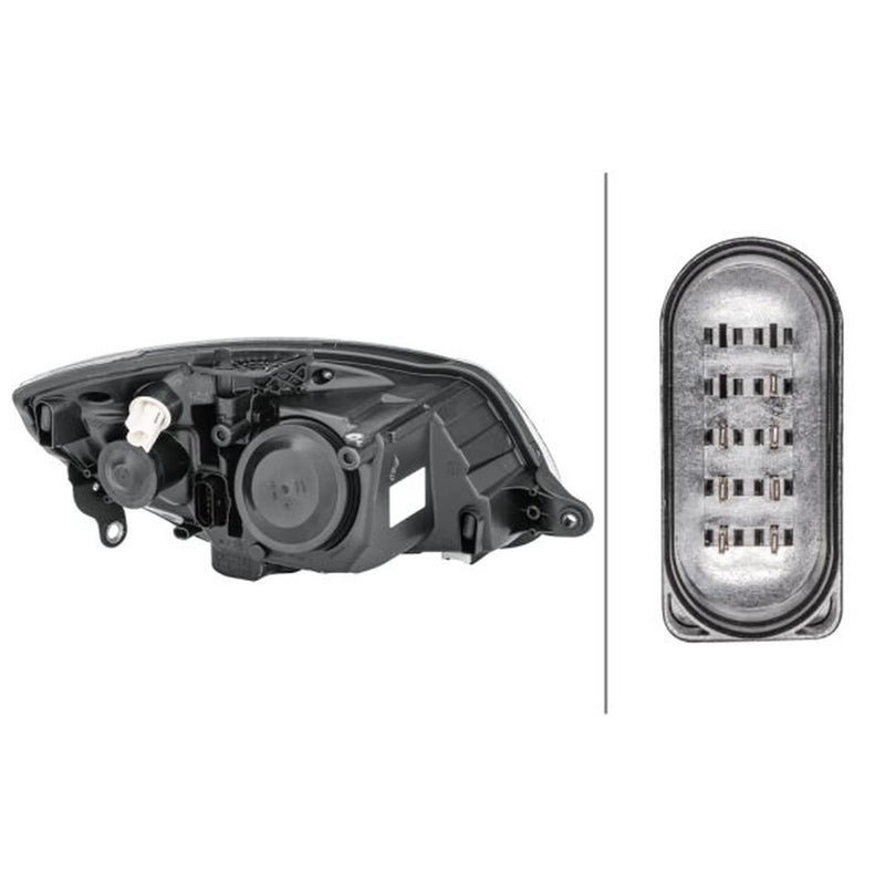 Hella Headlight Headlamp PY21W Left 1ED 247 025-211