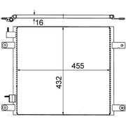 Mahle Air Conditioning Condenser AC 705 000S