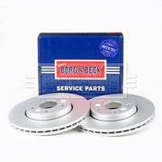 Borg & Beck 2 x Vented Front Brake Discs BBD5211