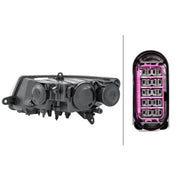 Hella Headlight Headlamp H7/H3 Right 1EL 247 047-261