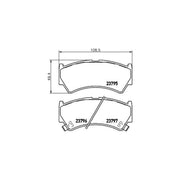 DON Front Brake Pad Set PCP1944