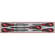 Teng Tools Screwdriver Set TTX4 5 Pieces Flat & Phillips
