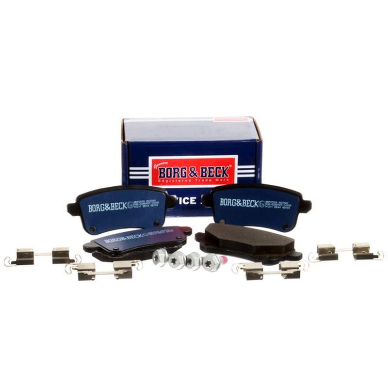 Borg & Beck 4 x Rear Brake Pad Set BBP2538