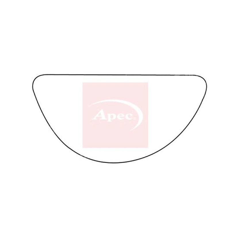 Apec Exterior Wing Mirror Glass Right AMS2816