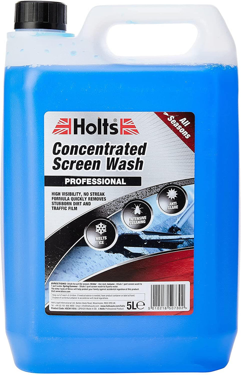 Holts Windscreen Wash High Power Concentrate 5 Litre