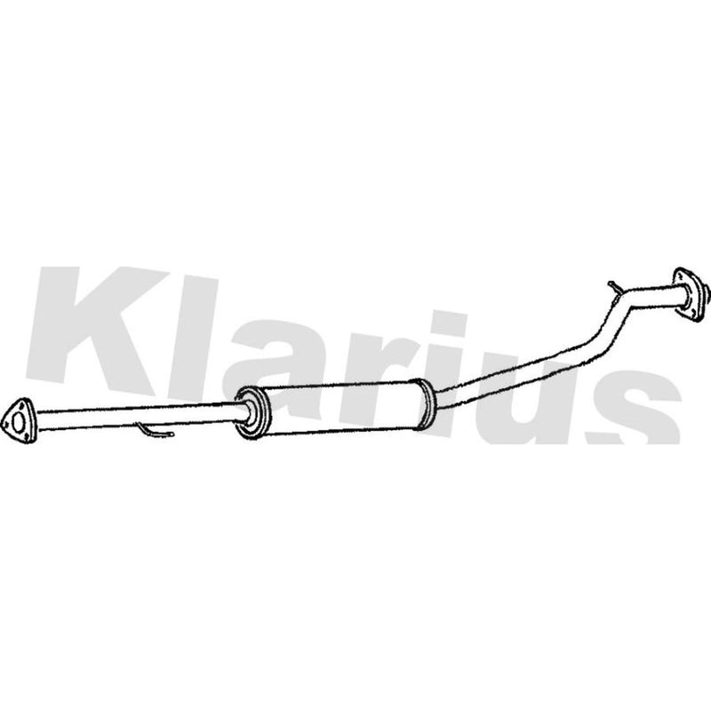 Klarius Box With Centre Pipe Centre HA284G