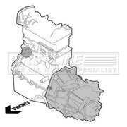 First Line Engine Mount Mounting FEM4321