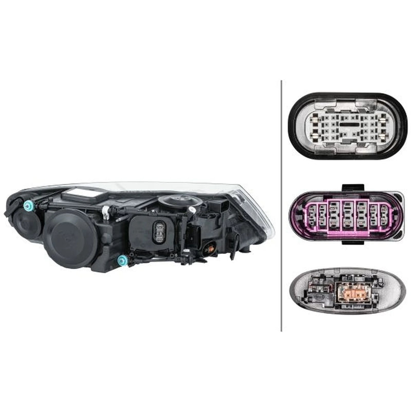 Hella Headlight Headlamp P21W Left 1ZS 009 452-131