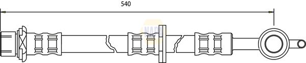 NAPA Brake Hydraulic Hose Line Front Left