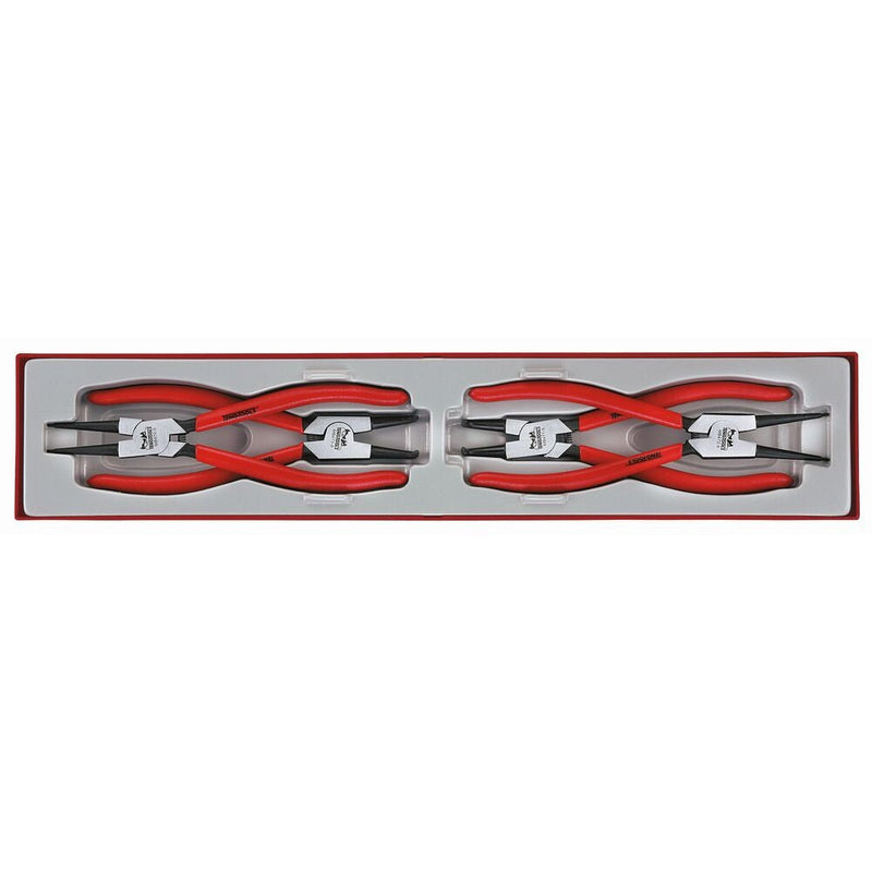 Teng Tools Circlip Plier Set TTX4 40-100 mm 4 Pieces