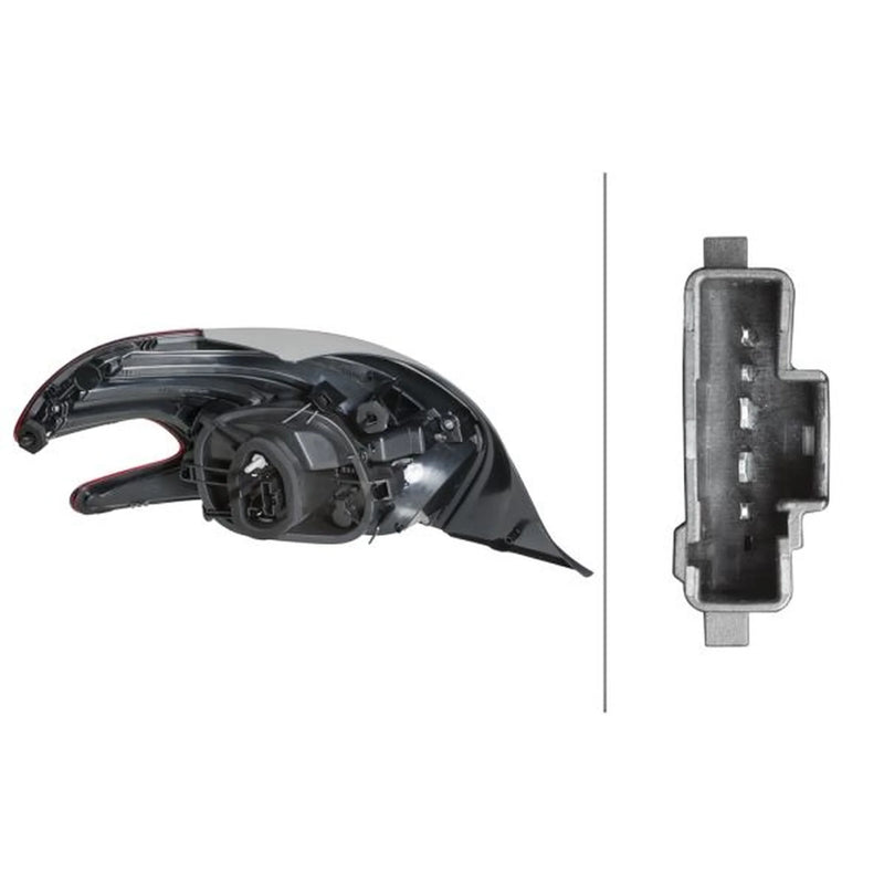 Hella Tail Light / Lamp PY21W Left 2SK 354 834-011