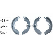 Textar Brake Shoe Set Axle Kit 91067700