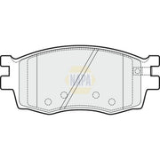 NAPA Front Brake Pad Set NBP1368