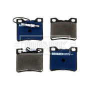 Borg & Beck 4 x Rear Brake Pad Set BBP1539